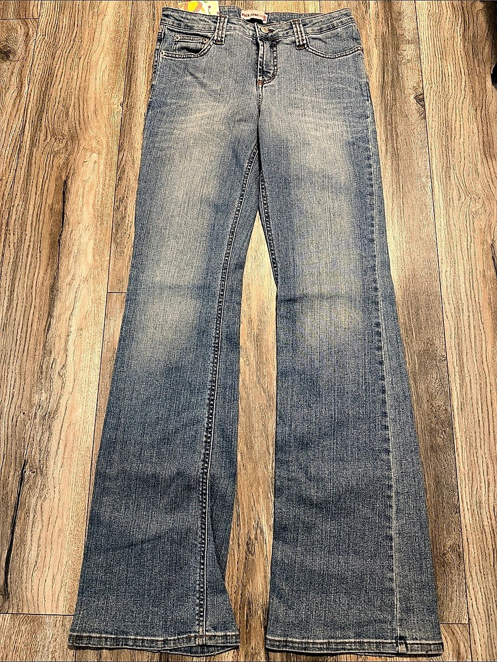 Duck Head Womens Size 7 Long Bootcut Jeans Blue